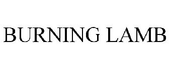 BURNING LAMB