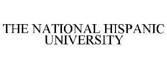 THE NATIONAL HISPANIC UNIVERSITY