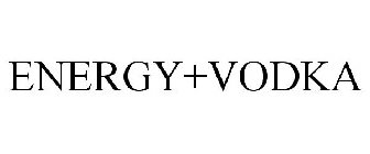 ENERGY+VODKA