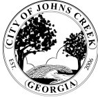 (CITY OF JOHNS CREEK) (GEORGIA) EST. 2006