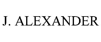 J. ALEXANDER