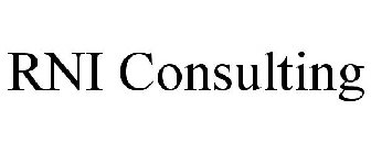 RNI CONSULTING