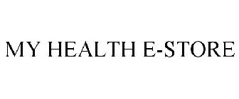 MY HEALTH E-STORE