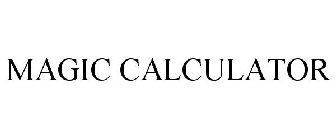 MAGIC CALCULATOR