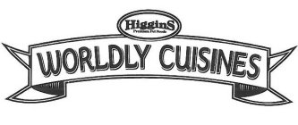 HIGGINS PREMIUM PET FOODS WORLDLY CUISINES