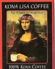 KONA LISA COFFEE 100% KONA COFFEE PUT A SMILE ON YOUR FACE