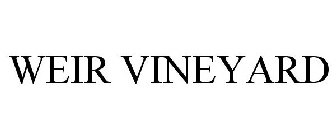WEIR VINEYARD