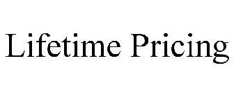 LIFETIME PRICING