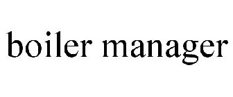 BOILER MANAGER