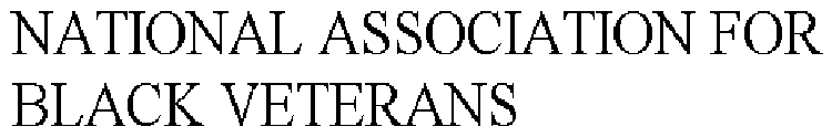 NATIONAL ASSOCIATION FOR BLACK VETERANS