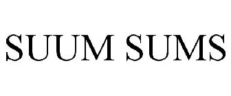 SUUM SUMS