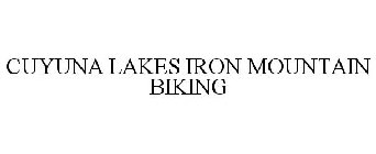 CUYUNA LAKES IRON MOUNTAIN BIKING