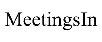 MEETINGSIN