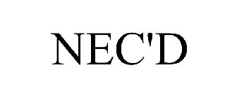 NEC'D