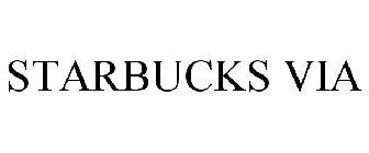 STARBUCKS VIA