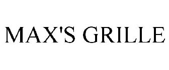 MAX'S GRILLE