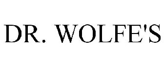 DR. WOLFE'S