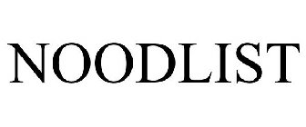 NOODLIST