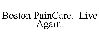 BOSTON PAINCARE. LIVE AGAIN.