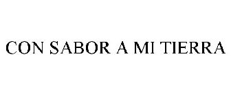 CON SABOR A MI TIERRA