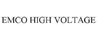 EMCO HIGH VOLTAGE