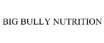 BIG BULLY NUTRITION