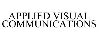 APPLIED VISUAL COMMUNICATIONS