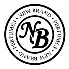 NB · NEW BRAND · PERFUMES · NEW BRAND · PERFUMES ·