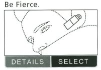 BE FIERCE. DETAILS SELECT