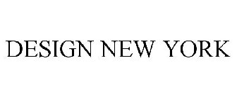 DESIGN NEW YORK