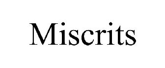 MISCRITS