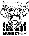 SCREAMING MONKEY ART