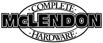 MCLENDON · COMPLETE · · HARDWARE ·