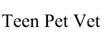 TEEN PET VET