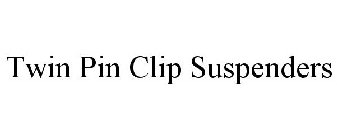 TWIN PIN CLIP SUSPENDERS