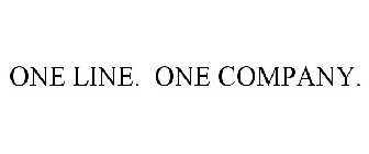 ONE LINE. ONE COMPANY.