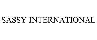 SASSY INTERNATIONAL
