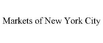 MARKETS OF NEW YORK CITY