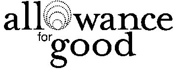 ALLOWANCE FOR GOOD