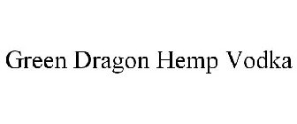 GREEN DRAGON HEMP VODKA