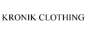 KRONIK CLOTHING