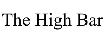 THE HIGH BAR