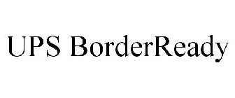 UPS BORDERREADY