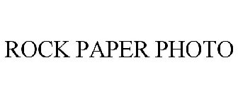 ROCK PAPER PHOTO