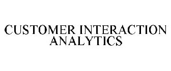 CUSTOMER INTERACTION ANALYTICS