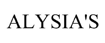 ALYSIA'S