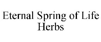ETERNAL SPRING OF LIFE HERBS