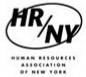 HR NY HUMAN RESOURCES ASSOCIATION OF NEW YORK