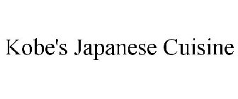 KOBE'S JAPANESE CUISINE
