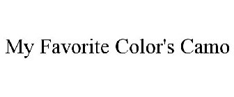 MY FAVORITE COLOR'S CAMO